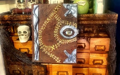 Hocus Pocus Inspired DIY Spell Book for Halloween Prop, Decor, or Costume